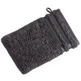 VOSSEN Cult de Luxe Waschhandschuh 16 x 22 cm graphit