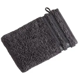 VOSSEN Cult de Luxe Waschhandschuh 16 x 22 cm graphit