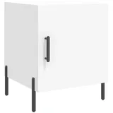 vidaXL Nachtschrank 40 x 40 x 50 cm Weiß