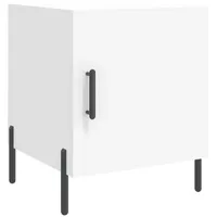 vidaXL Nachtschrank 40 x 40 x 50 cm Weiß