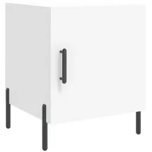 vidaXL Nachtschrank 40 x 40 x 50 cm Weiß