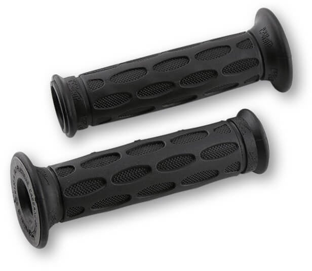 PROGRIP Stuurgrepen 713, Weg, zwart, voor 7/8 inch stuur, gesloten, zwart