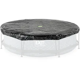 EXIT TOYS Trampolin Abdeckplane Schwarz Ø 244 cm