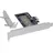 InLine PCI Express Karte zu 1x intern NVMe M.2 Key M, PCIe x1