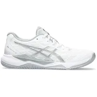 Asics Damen Gel-Tactic 12 Sneaker, Weiss/REINSILBER, 44.5 EU