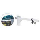 Hi Sonnenschirmhalter für Balkongeländer und Mauern bis 23cm