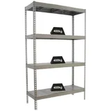Proregal Schwerlastregal Metal Beast Four HxBxT 200 x 240 x 45 cm Fachlast 400 kg Verzinkt