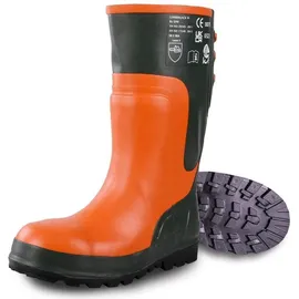hase Lumberjack Forstgummistiefel aus Naturkautschuk Größe 47