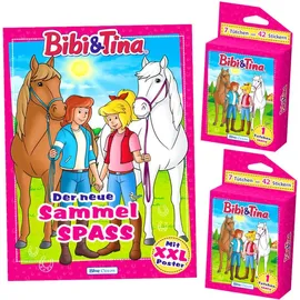 Blue Ocean Bibi & Tina Sticker Serie 2 Pferdesticker Sammelsticker