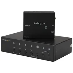 StarTech.com Multi-Input HDBaseT Extender mit eingebautem Switch