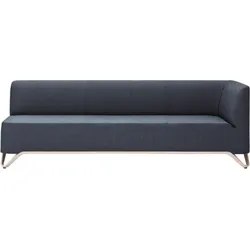 BOXIT 3er-Sofa, mit Armlehne, Gestell: Holz