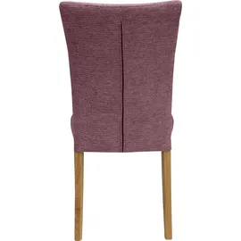 Home Affaire Esszimmerstuhl HOME AFFAIRE "Aspen Polsterstuhl", rot (weinrot), B:46cm H:94,5cm T:59cm, Massivholz, Stühle, Esszimmerstuhl, Massivholzgestell, in vielen Bezugsqualitäten Landhaus