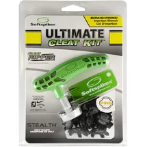 Softspikes Pulsar Ultimate Cleat Kit, Stealth (PINS), Grau/Schwarz