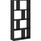 vidaXL Bücherregal 60 x 20 x 120 cm Schwarz