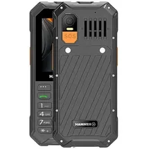 Hammer 6 LTE Outdoor Tastenhandy Dual SIM Schwarz - Black