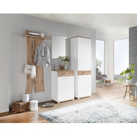 MCA Furniture Nia 58 x 95 x 40 cm weiß/eiche