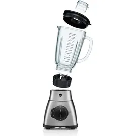 Wilfa Standmixer XPLODE AUTO, 1.8 Liter, 1500W, BLSP-1500S, silber - Schwarz/Silber