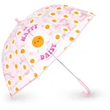 Legami - Dancin' In The Rain Daisy Motiv, winddichte Struktur, manuelle Öffnung, Stoffverschluss mit Platz für Namen, Hakengriff, 73x65 cm