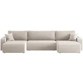 kaiser möbel Ecksofa Cord U-form 3-Sitzer Beige