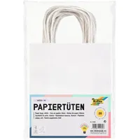 Folia Papiertüten M weiß