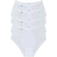 SLOGGI Chic Midi 4 St. Weiß 36