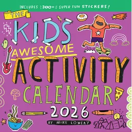 Workman Kid's Awesome Activity Wall Calendar 2026