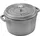 Staub Cocotte 24 cm rund graphitgrau