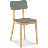 2er-Set Infiniti Stuhl Porta Venezia Holz Grün
