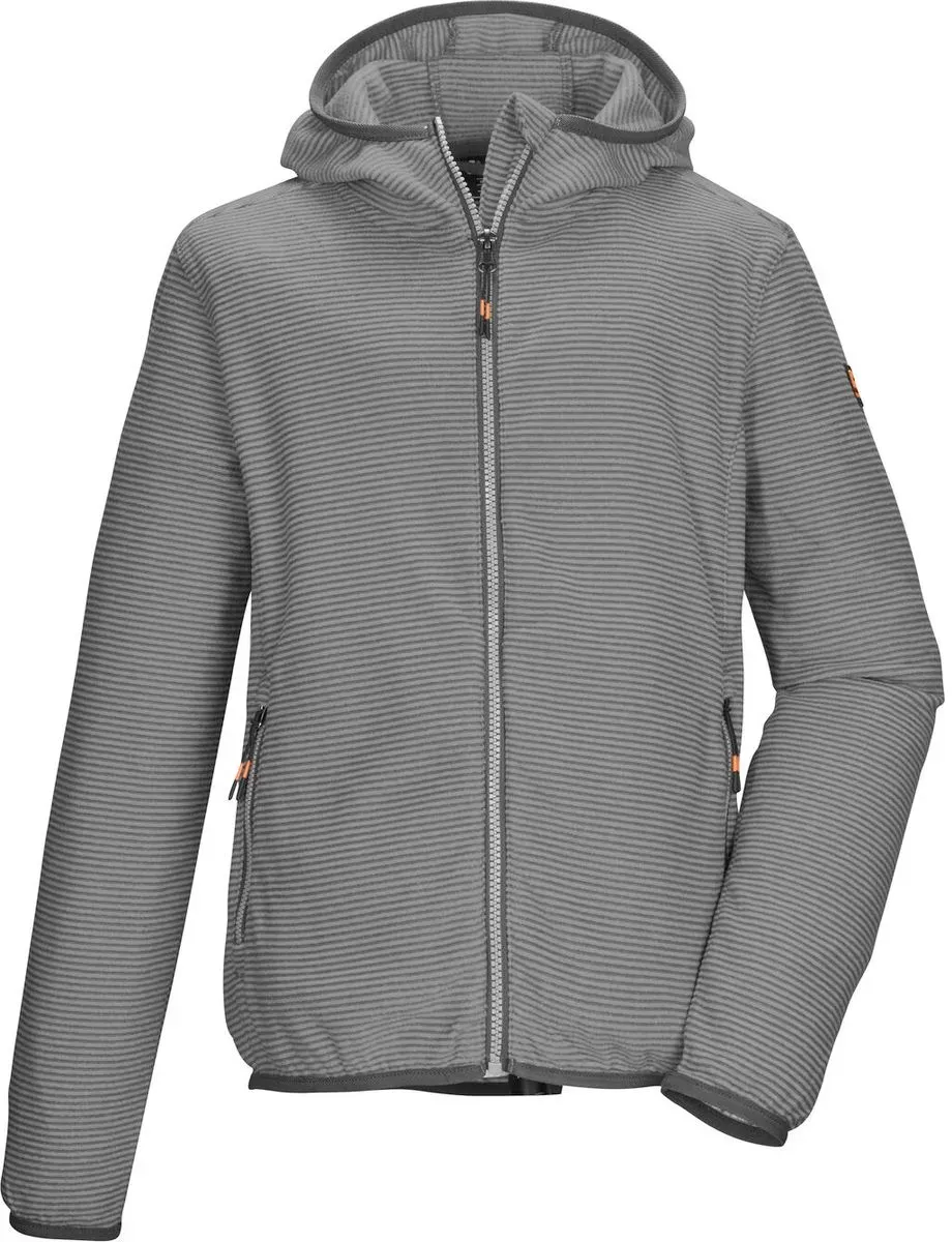 killtec KOW 246 Boys Fleece Jacket anthrazit (00203) 164