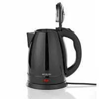 Michelino Stilvoller Teekocher Wasserkocher aus Edelstahl 1800 W 1,8