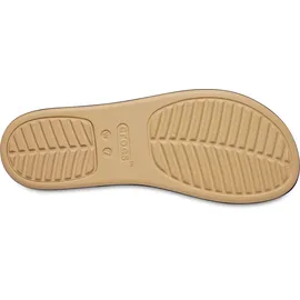 Crocs Brooklyn Matte Wrap Low Wedge Damen Black/Cashew 38
