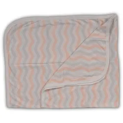Cangaroo Babydecke Mellow, Größe 85 x 85 cm, Babydecke aus Baumwolle, ab Geburt beige