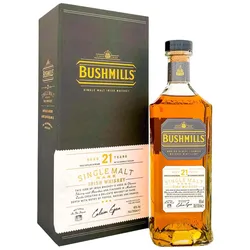 Bushmills 21 Jahre - Neue Ausstattung - Rare Irish Single Malt Whiskey