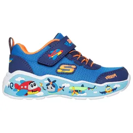 SKECHERS Play Scene Kinder Blau/Orange 24