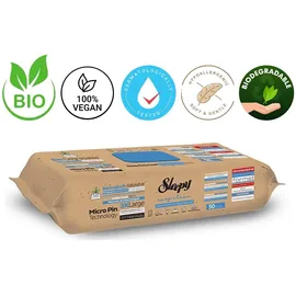 Sleepy Easy Clean Bio Oberflächen und Boden Reinigungstücher 2 in 1 (Blau) mit Meersalz & Meeresalgen - 1 Packung x 50 Tücher
