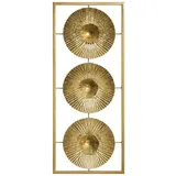 Atmosphera gold Metall Wanddekoration 25x61 cm