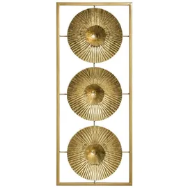 Atmosphera gold Metall Wanddekoration 25x61 cm