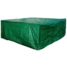 Royal Gardineer Gewebe-Abdeckplane XL 150 g/m2 Schwarz