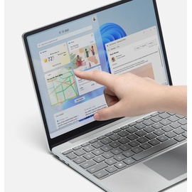 Microsoft Surface Laptop Go 2 31,5 cm (12.4") Touchscreen Intel® CoreTM i5 i5-1135G7 8 GB LPDDR4x-SDRAM 256 GB SSD Wi-Fi 6 (802.11ax) Windows 10 Pro Platin