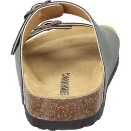 Dr. Brinkmann Herren Bonillo Pantoletten Hausschuh, Grün, 45 EU - 45 EU