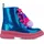 Garvalin Gliter Schnürstiefel Blau 35