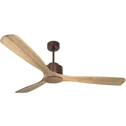 PURLINE Deckenventilator ø166 cm Wifi Reversible Hypersilence Reversible für 50 m2 MljetD166C0269956 Braun