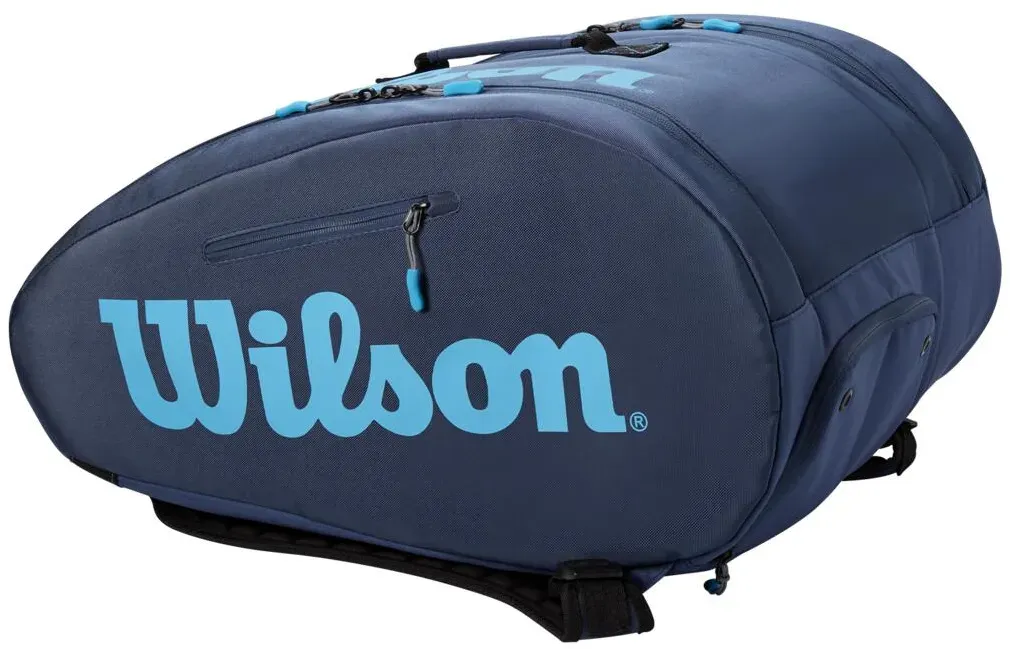 Wilson Racketbag Padel Super Tour Bag (2 Hauptfächer) navyblau