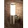GTV Lighting Wandleuchte Edelstahloptik 330 mm IP54 1x E27