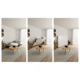 WallBedKing Schrankbett Schrankbett Morphy Horizontal Studio Klappbett - Multifunktion