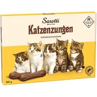 Sarotti Katzenzungen Vollmilchschokolade 10 Packungen 100 g