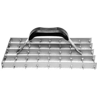 varivendo Gitterrabot Putzhobel 1-tlg. Metallfarben