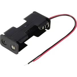 TRU Components Tc-13220504 Batteriehalter 2x Mignon (aa) Kabel (l x B x H) 57 x 17 x 26mm
