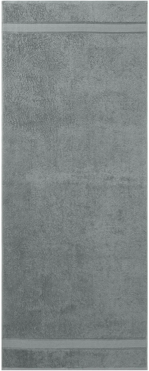 BettwarenShop Saunatuch Essential 80x200 cm | kiesel - grau
