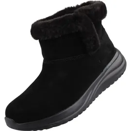 SKECHERS On-the-go Stellar - Cozy Step Winter Boots, Black Suede, 41